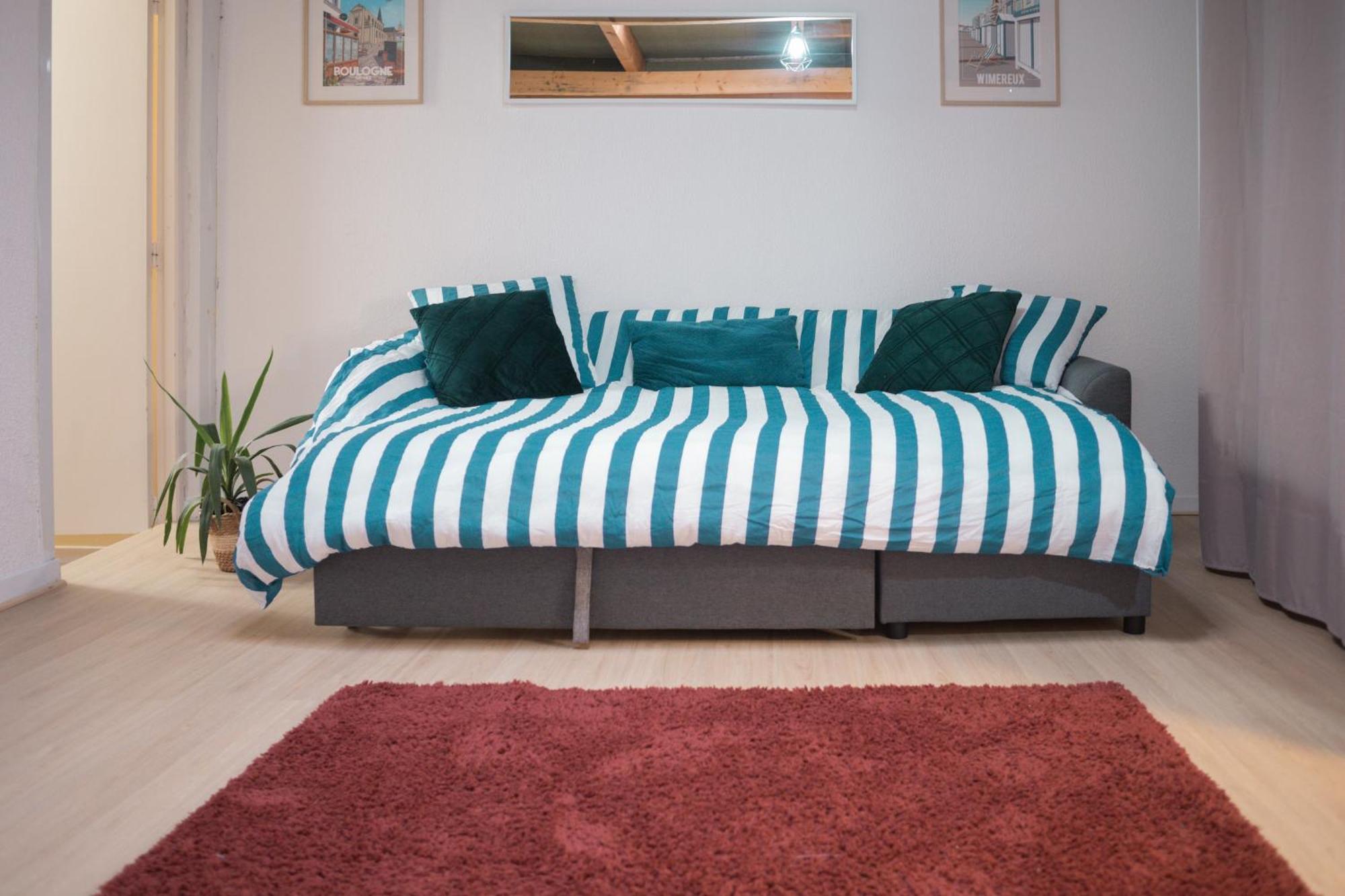 Spa Central Charmant Duplex Cosy 90M2 A 300M Rue Pietonne Et 500 M Du Port Μπουλόν-Σιρ-Μερ Εξωτερικό φωτογραφία
