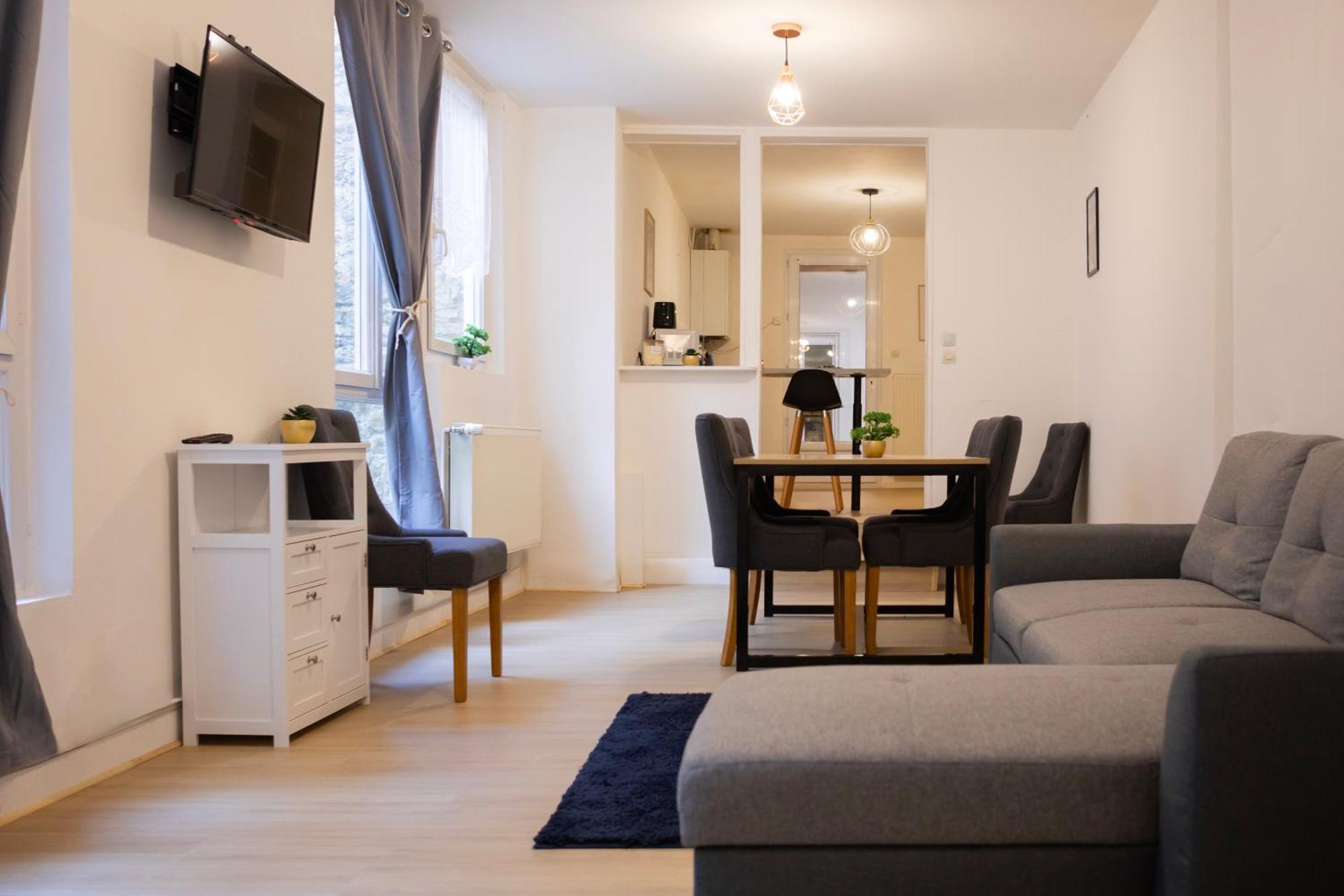 Spa Central Charmant Duplex Cosy 90M2 A 300M Rue Pietonne Et 500 M Du Port Μπουλόν-Σιρ-Μερ Εξωτερικό φωτογραφία